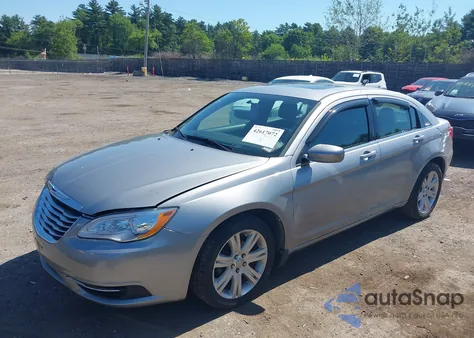 2013 Chrysler 200 Touring from USA, damaged, VIN 1C3CCBBB7DN612076